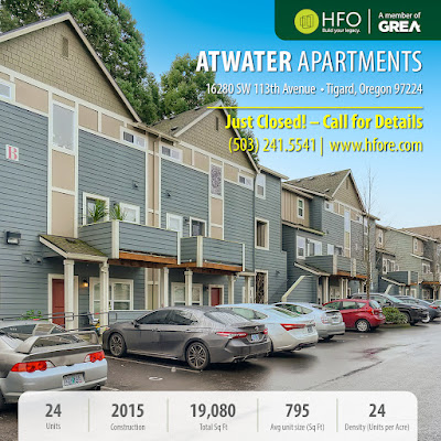 Sold! 24 Units in Tigard, Oregon