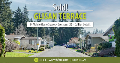 Sold! Mobile Home Park in Gresham