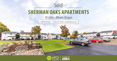 Sold! 49 units in Albany, Oregon