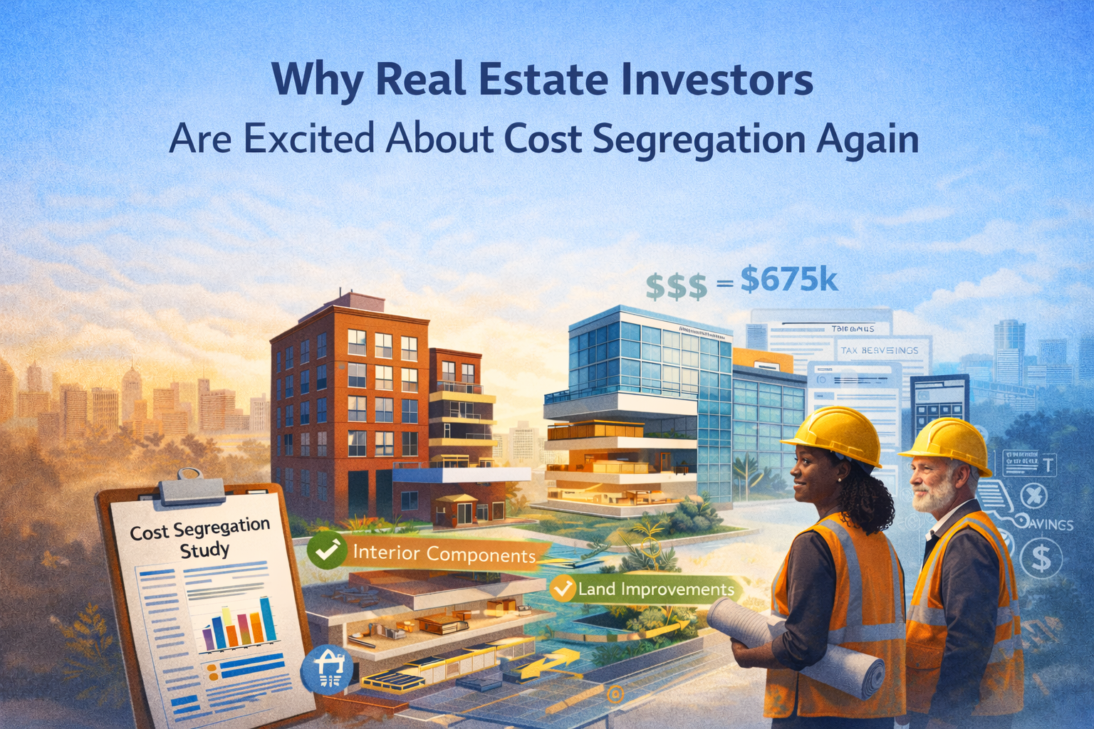  Cost Segregation is Exciting Real Estate Investors Again 3/12/26