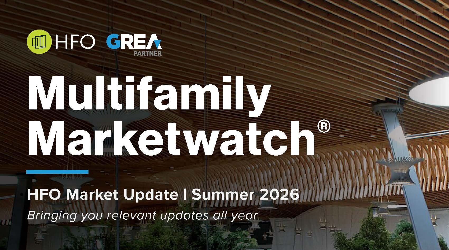  Portland Multifamily Market Report – Summer 2026 [8/19/26]